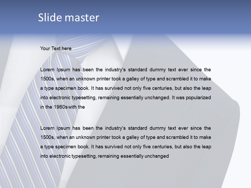 Market Seamstress Isolated PowerPoint Template