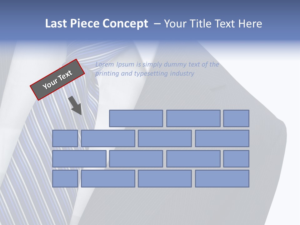 Market Seamstress Isolated PowerPoint Template