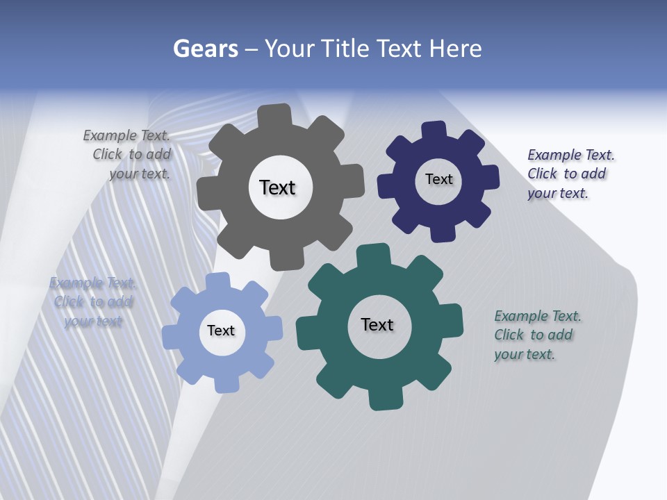 Market Seamstress Isolated PowerPoint Template