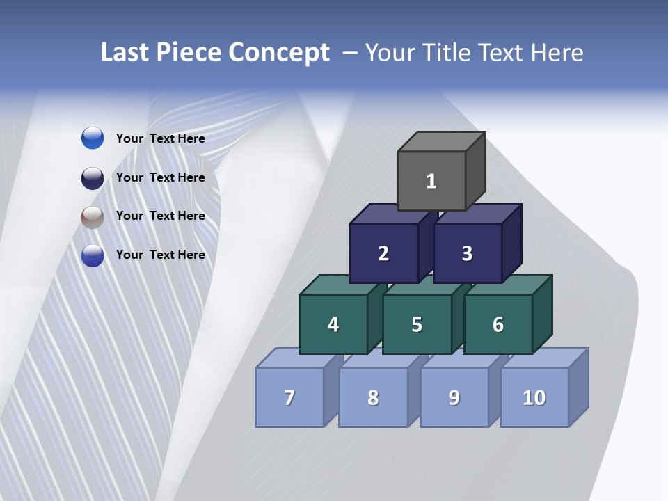 Market Seamstress Isolated PowerPoint Template