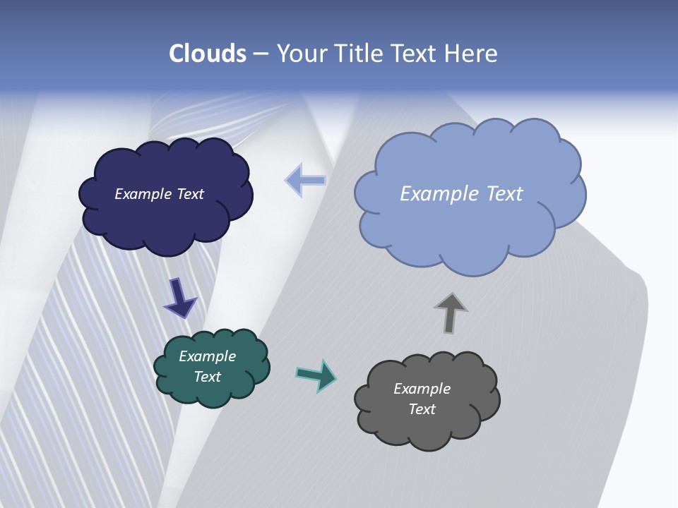 Market Seamstress Isolated PowerPoint Template