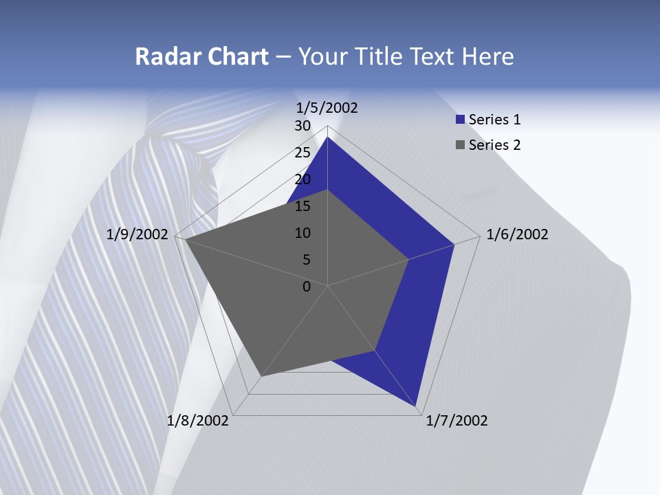 Market Seamstress Isolated PowerPoint Template