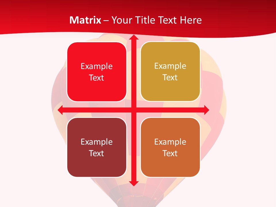 Hot Air Isolated PowerPoint Template