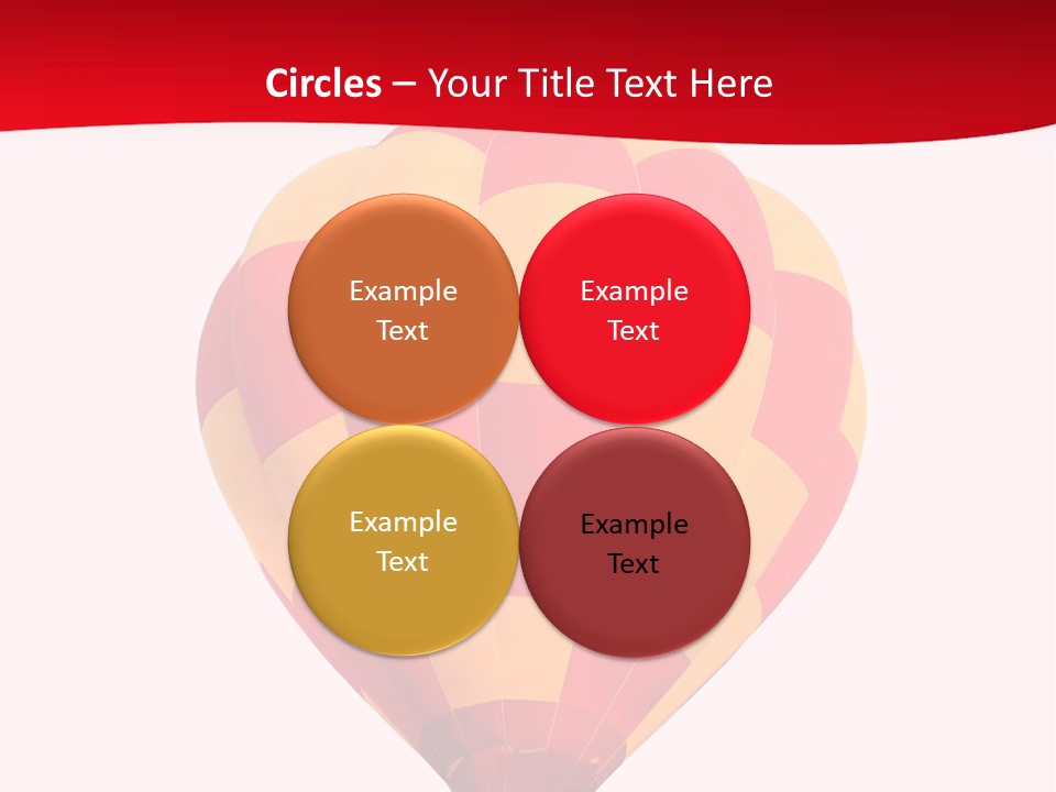 Hot Air Isolated PowerPoint Template