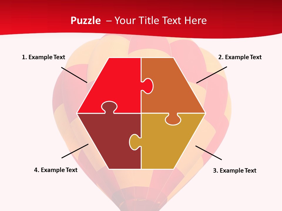 Hot Air Isolated PowerPoint Template