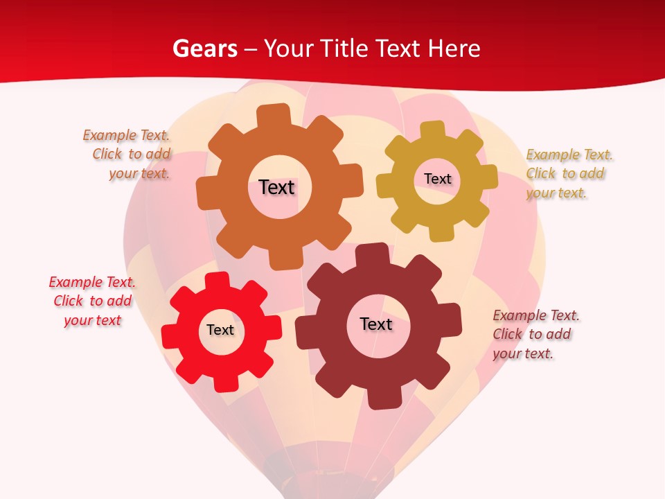 Hot Air Isolated PowerPoint Template