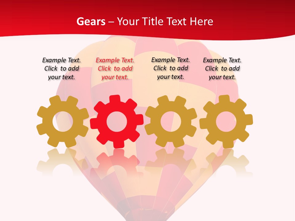 Hot Air Isolated PowerPoint Template