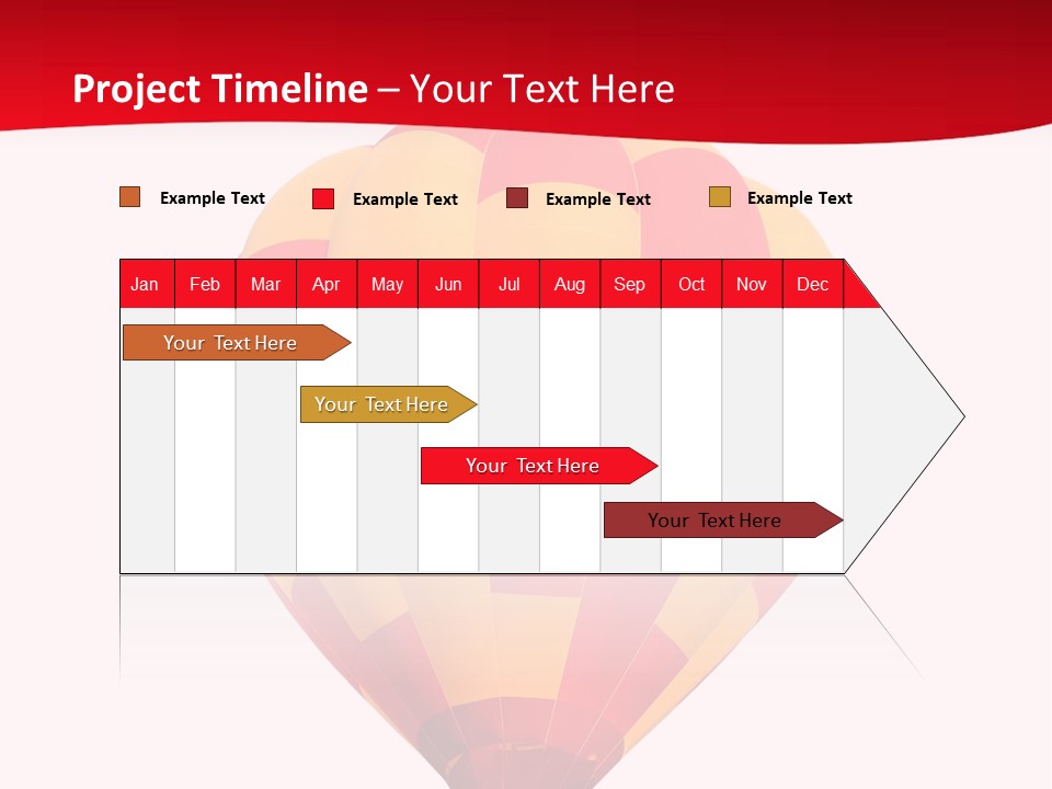 Hot Air Isolated PowerPoint Template