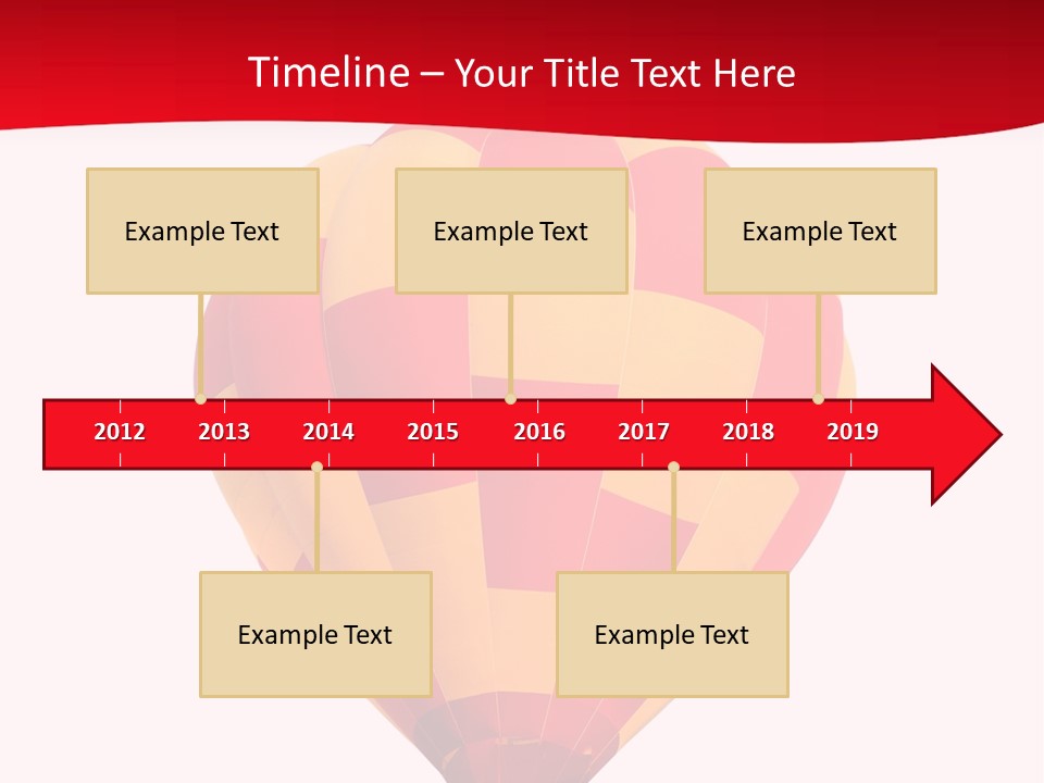Hot Air Isolated PowerPoint Template