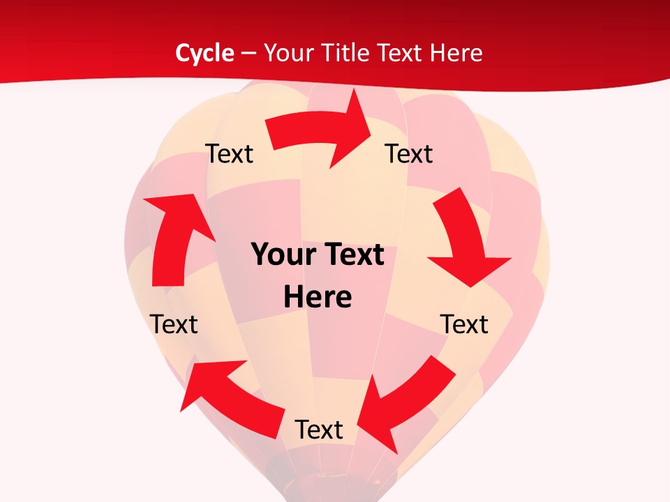 Hot Air Isolated PowerPoint Template