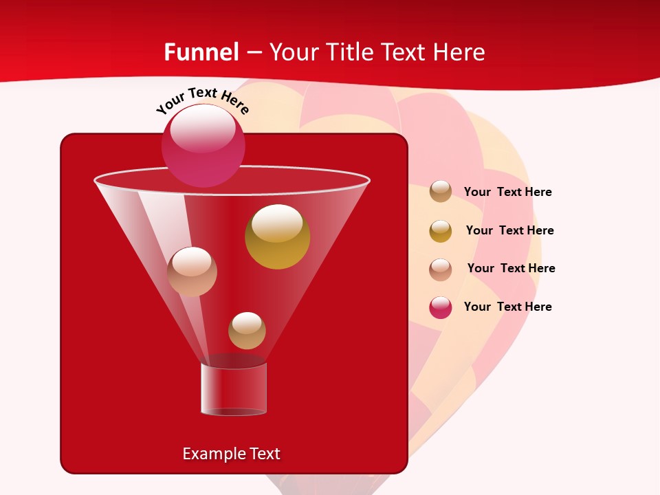 Hot Air Isolated PowerPoint Template