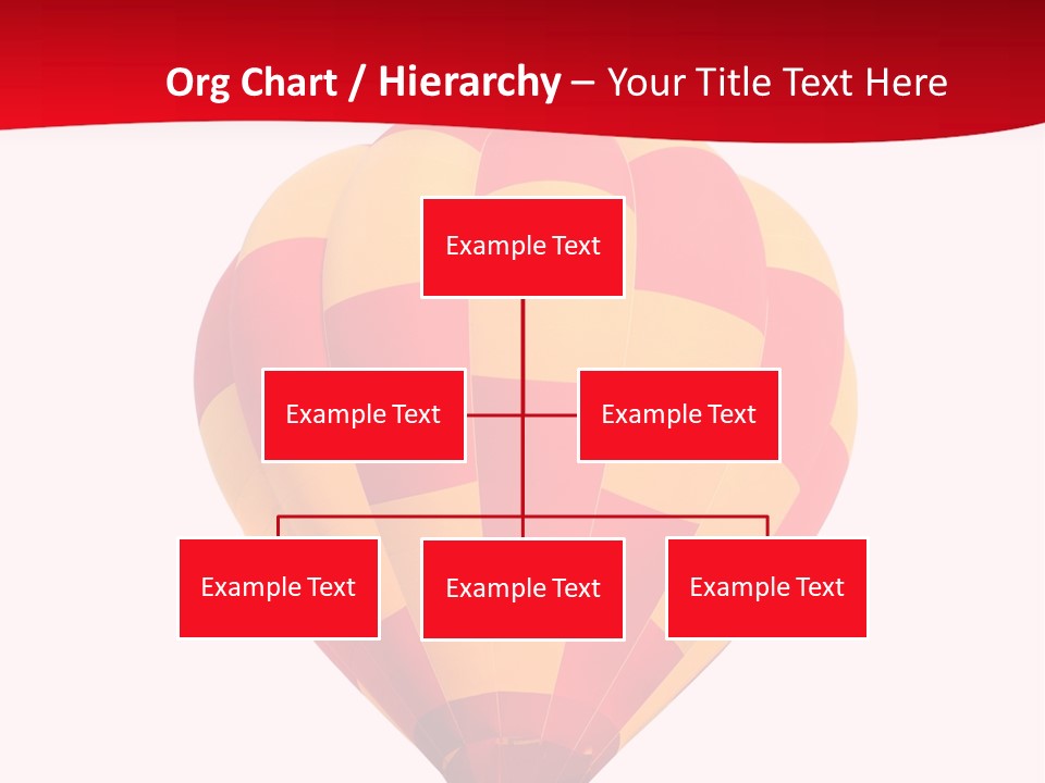 Hot Air Isolated PowerPoint Template