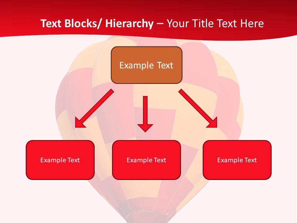 Hot Air Isolated PowerPoint Template