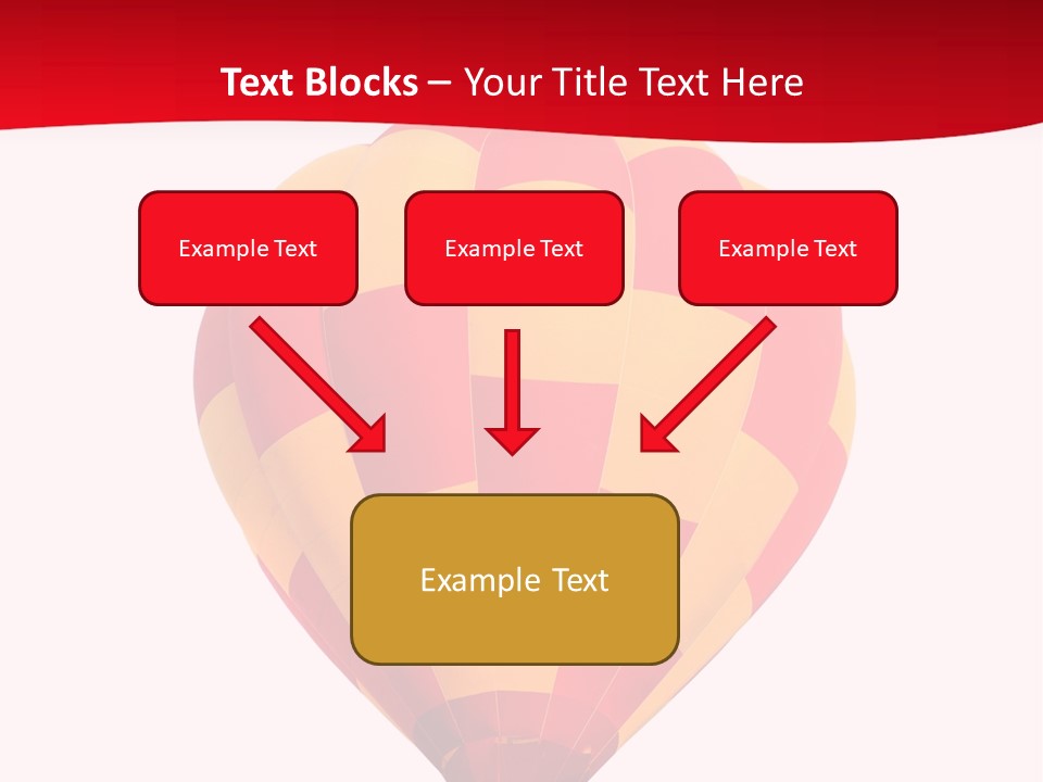 Hot Air Isolated PowerPoint Template