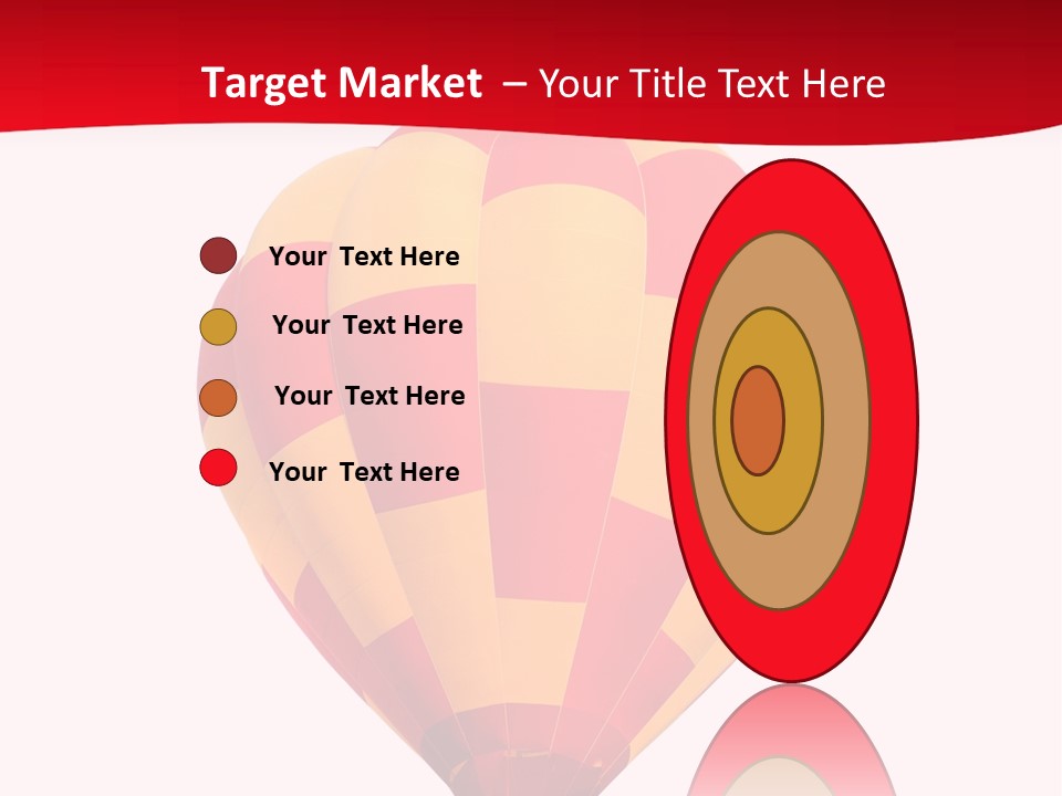 Hot Air Isolated PowerPoint Template