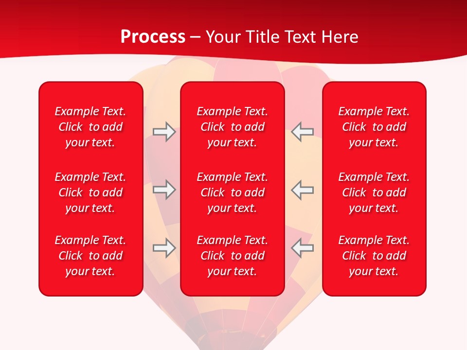 Hot Air Isolated PowerPoint Template