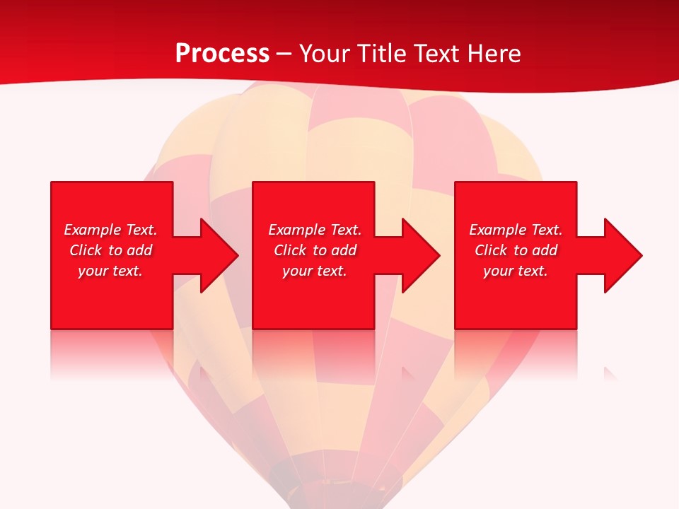 Hot Air Isolated PowerPoint Template