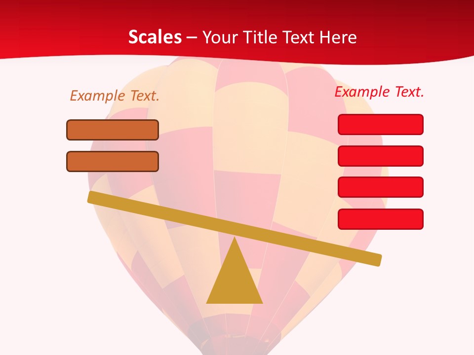 Hot Air Isolated PowerPoint Template