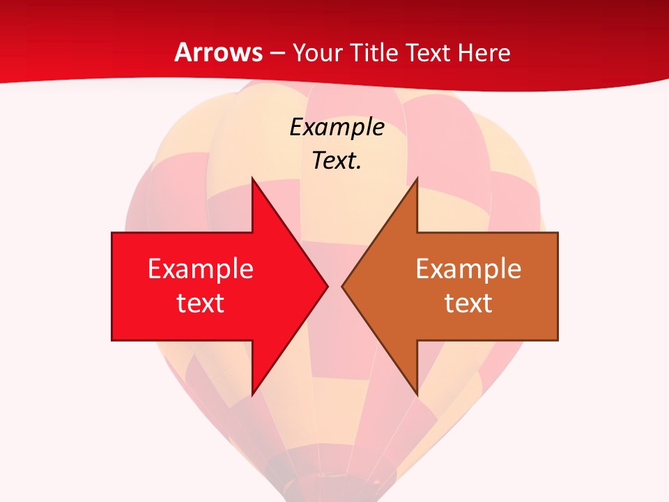 Hot Air Isolated PowerPoint Template