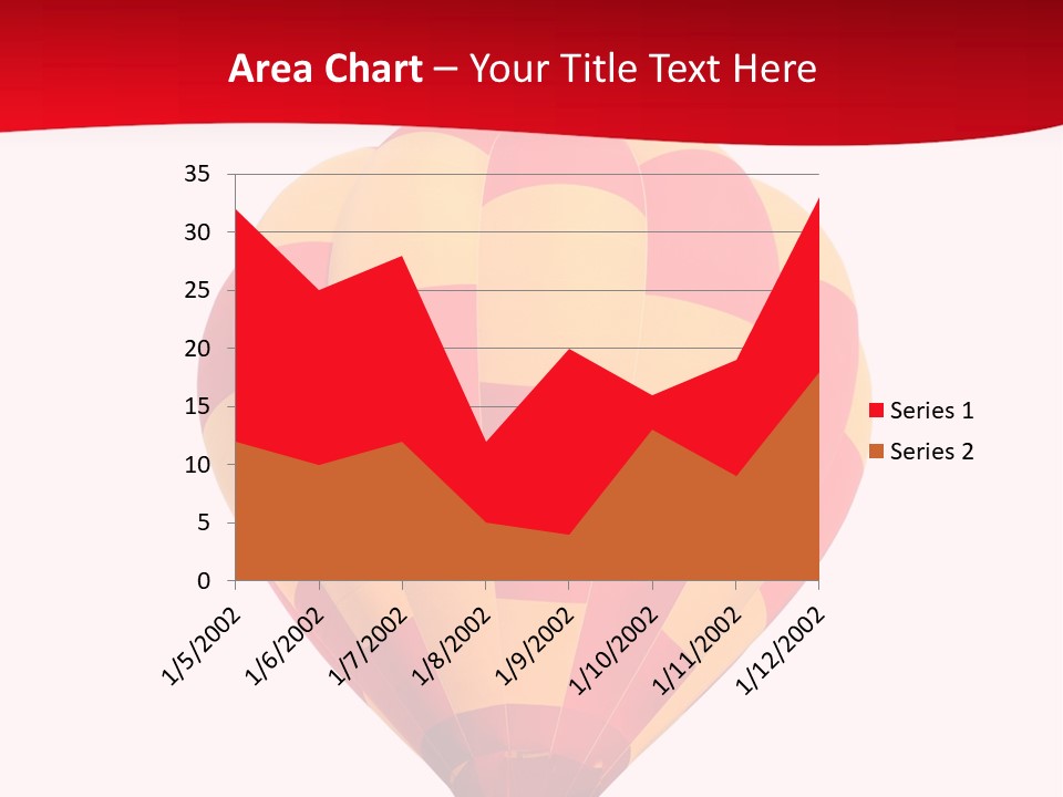 Hot Air Isolated PowerPoint Template