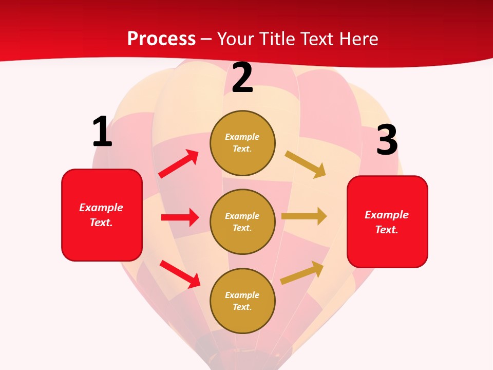 Hot Air Isolated PowerPoint Template