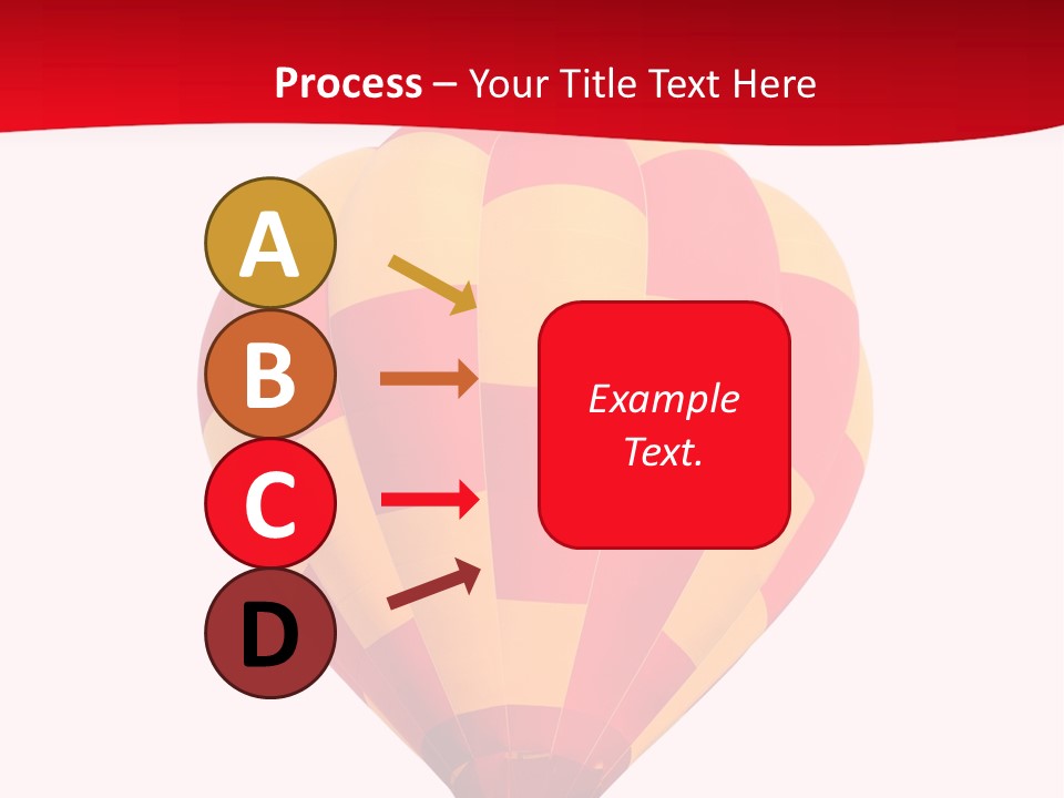 Hot Air Isolated PowerPoint Template