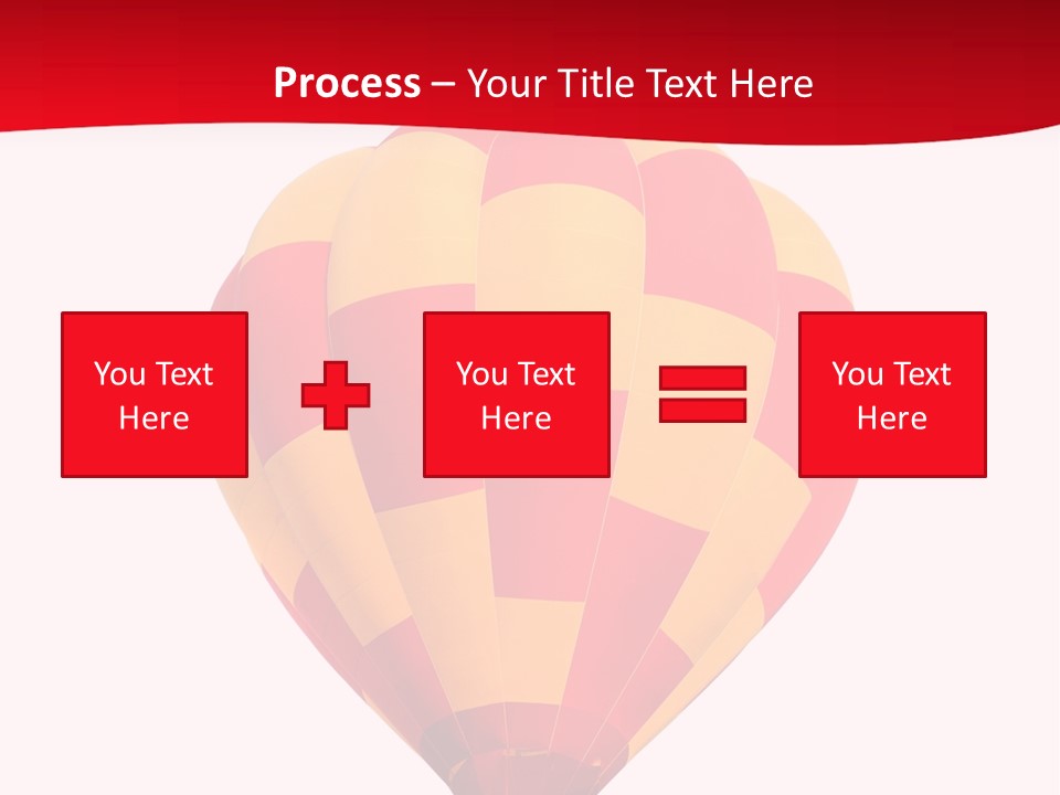 Hot Air Isolated PowerPoint Template