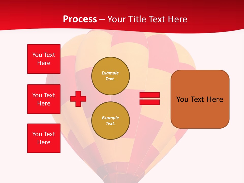 Hot Air Isolated PowerPoint Template