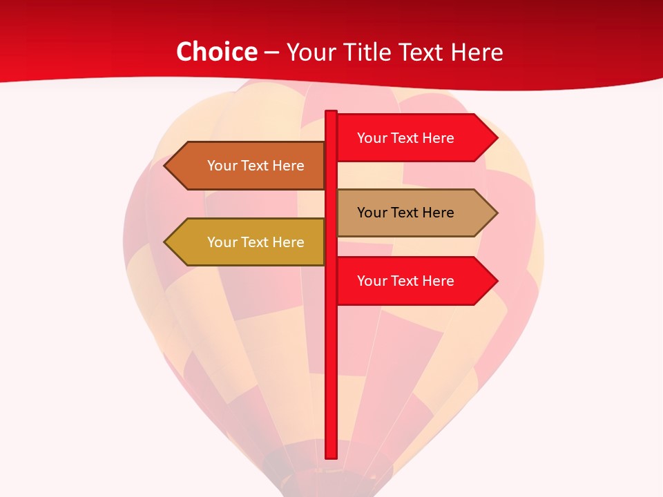 Hot Air Isolated PowerPoint Template