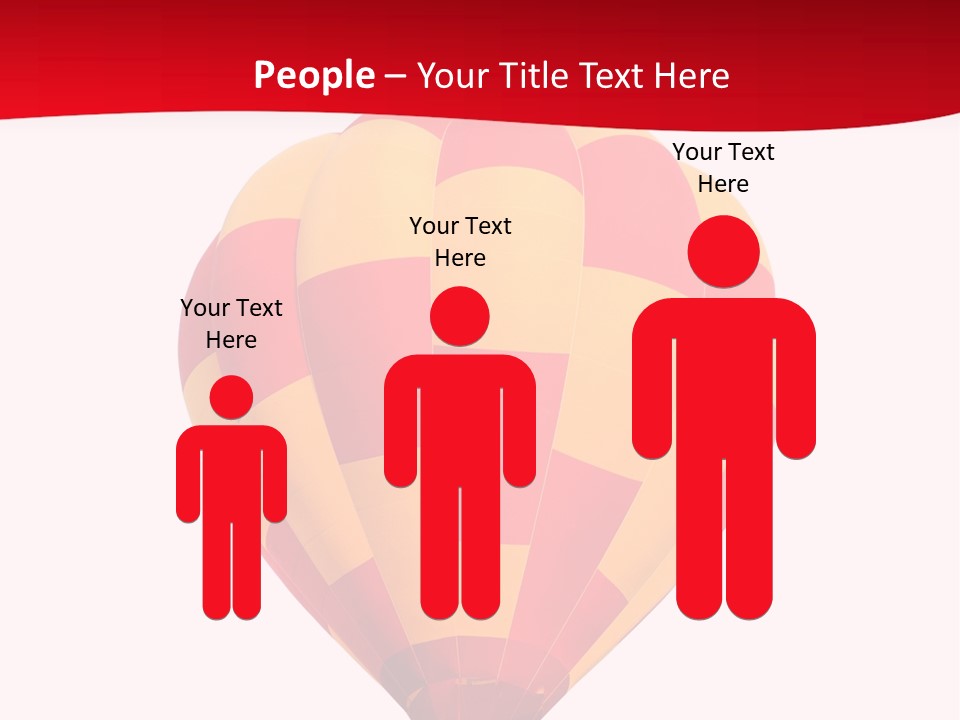 Hot Air Isolated PowerPoint Template