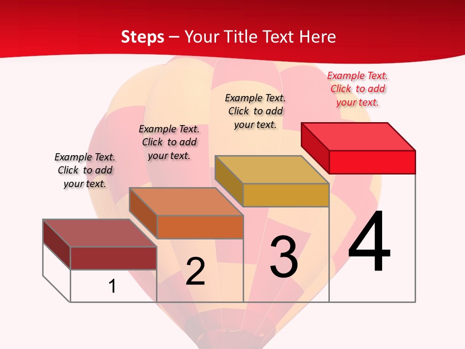 Hot Air Isolated PowerPoint Template