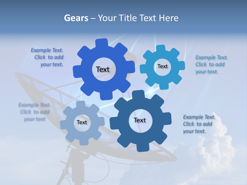 Information Power Television PowerPoint Template