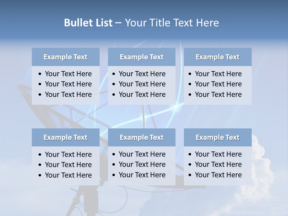 Information Power Television PowerPoint Template