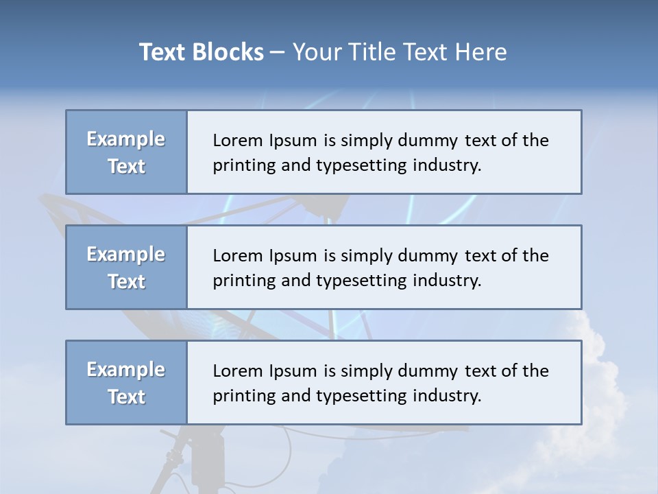 Information Power Television PowerPoint Template