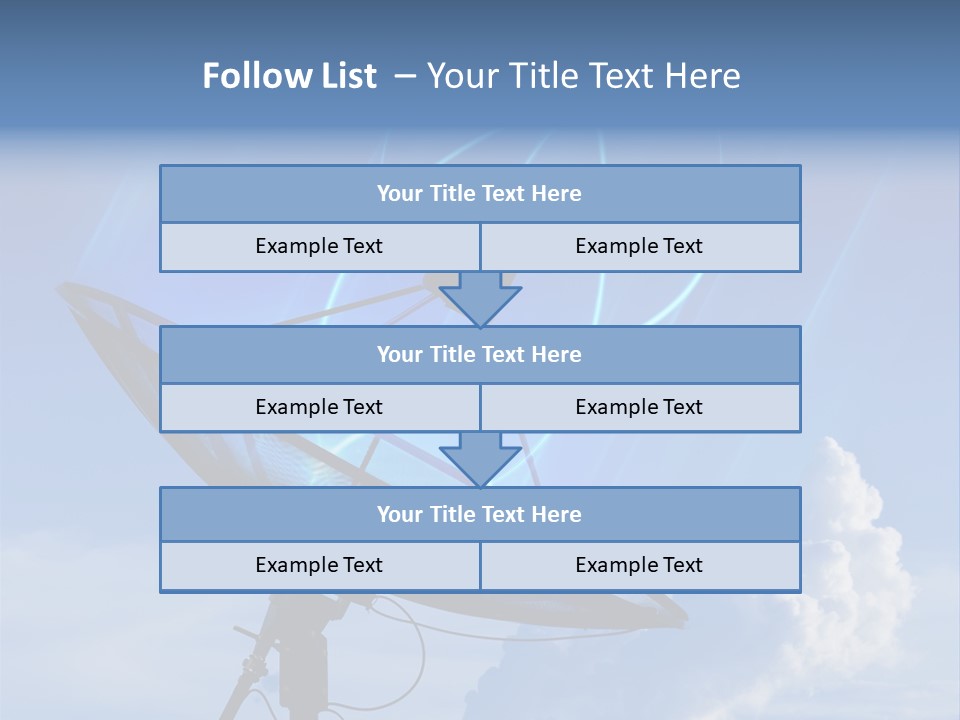 Information Power Television PowerPoint Template