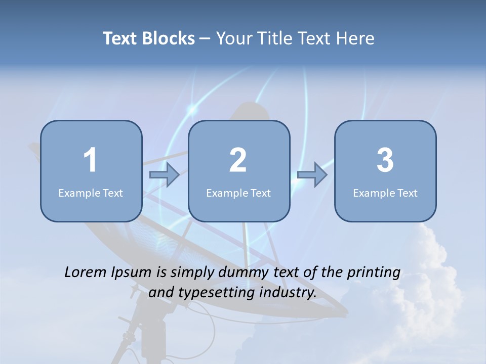 Information Power Television PowerPoint Template