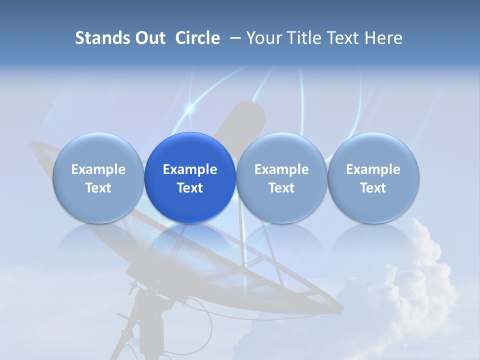 Information Power Television PowerPoint Template