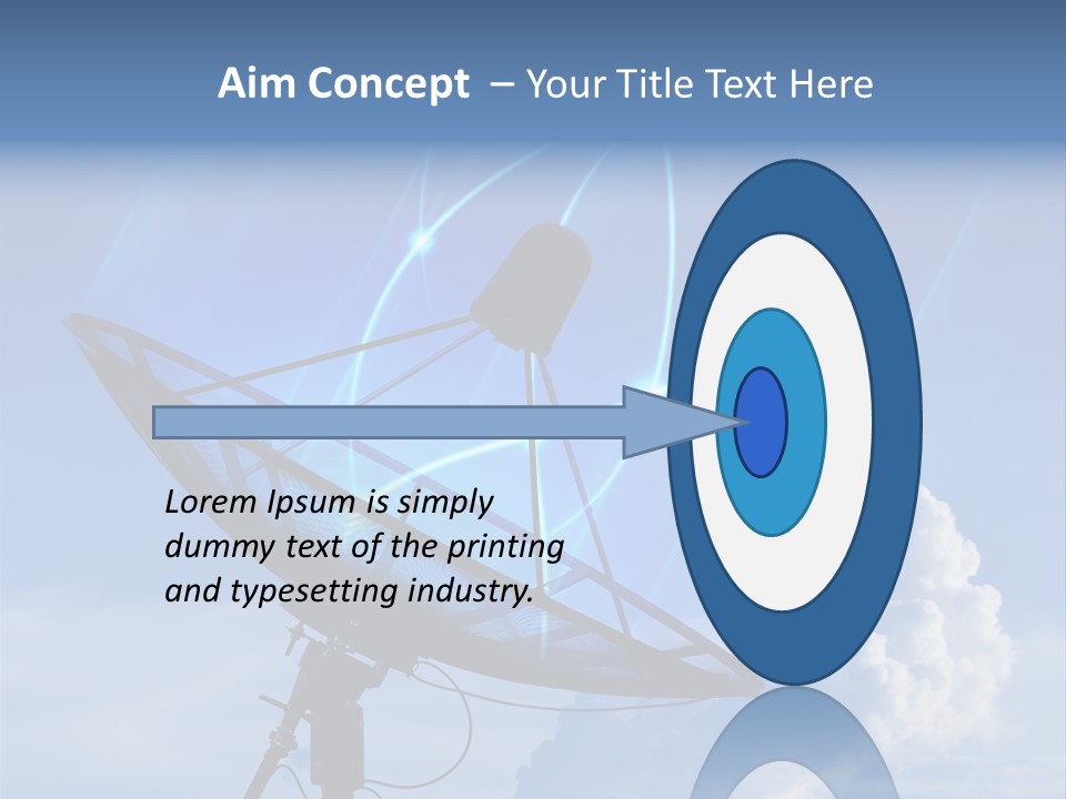 Information Power Television PowerPoint Template