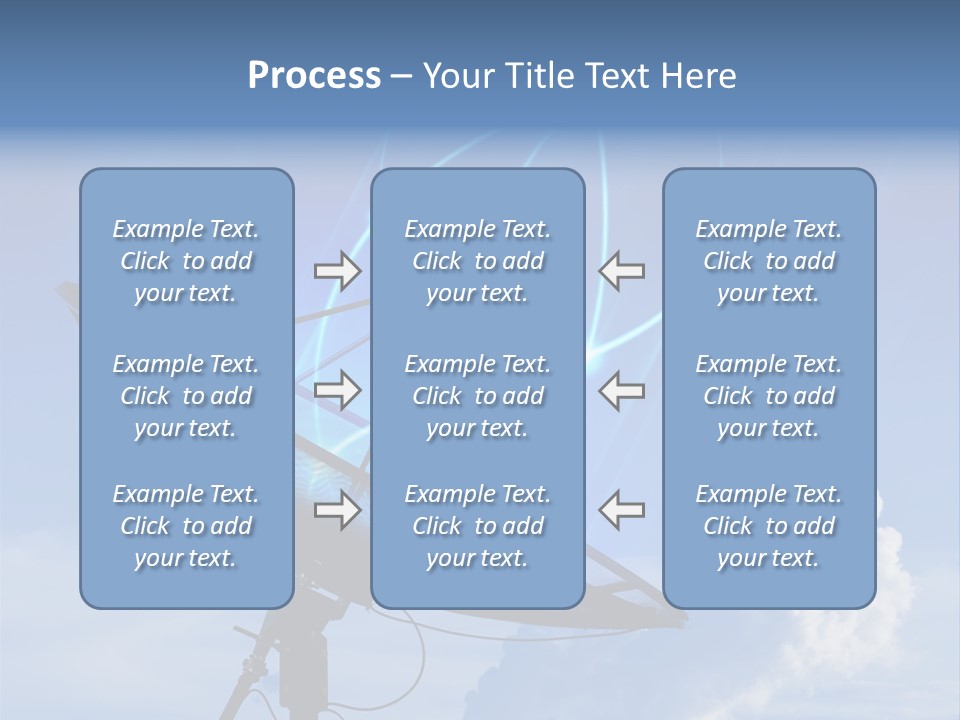 Information Power Television PowerPoint Template