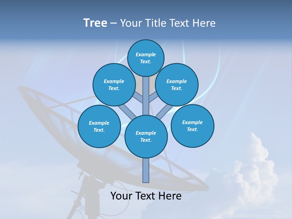Information Power Television PowerPoint Template