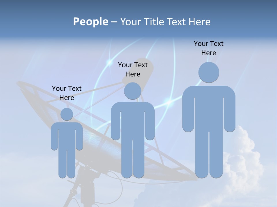 Information Power Television PowerPoint Template