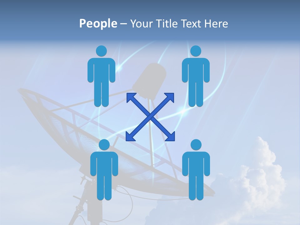 Information Power Television PowerPoint Template