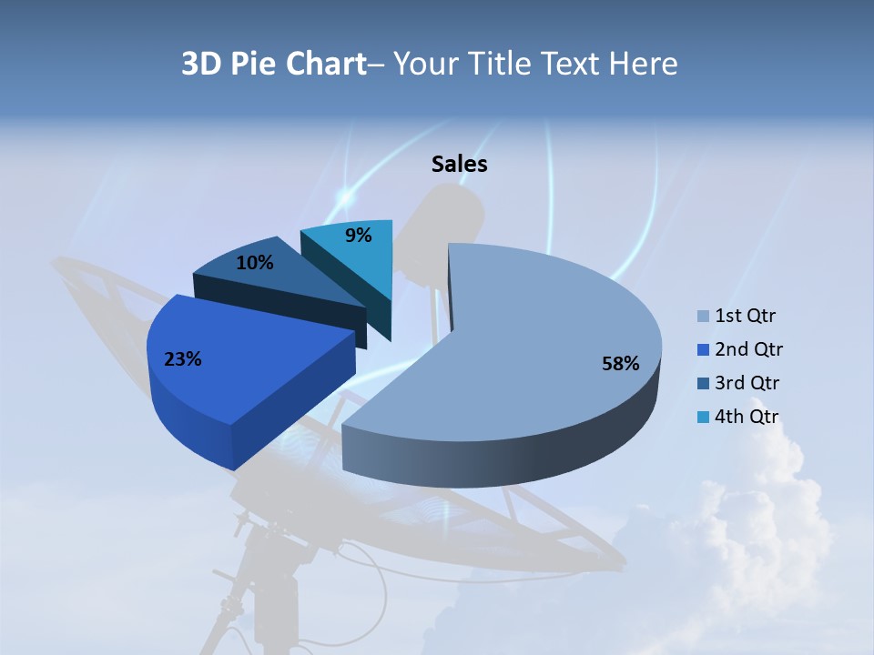 Information Power Television PowerPoint Template
