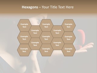 Woman Magic Diamond PowerPoint Template