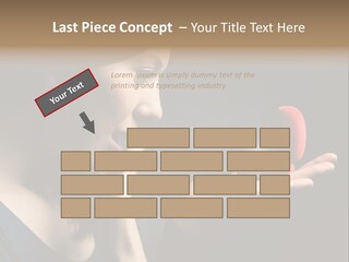 Woman Magic Diamond PowerPoint Template