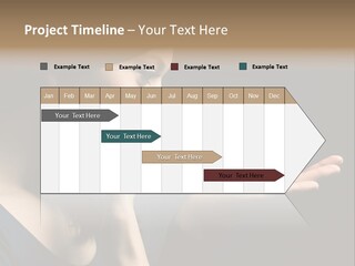 Woman Magic Diamond PowerPoint Template
