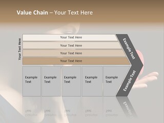 Woman Magic Diamond PowerPoint Template