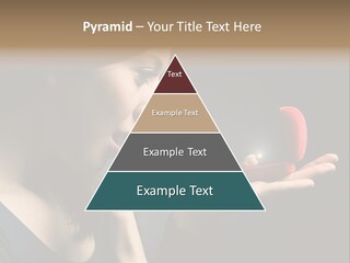 Woman Magic Diamond PowerPoint Template