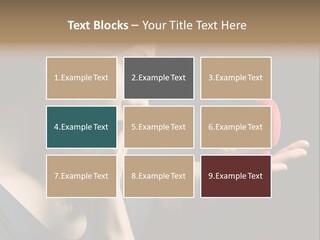 Woman Magic Diamond PowerPoint Template