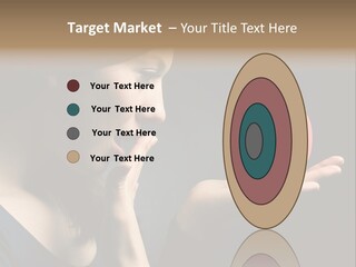Woman Magic Diamond PowerPoint Template